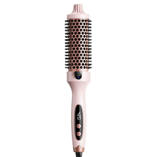 QIAWI™ Fast Heating Ionic Curling Iron Brush 1.5 Inch