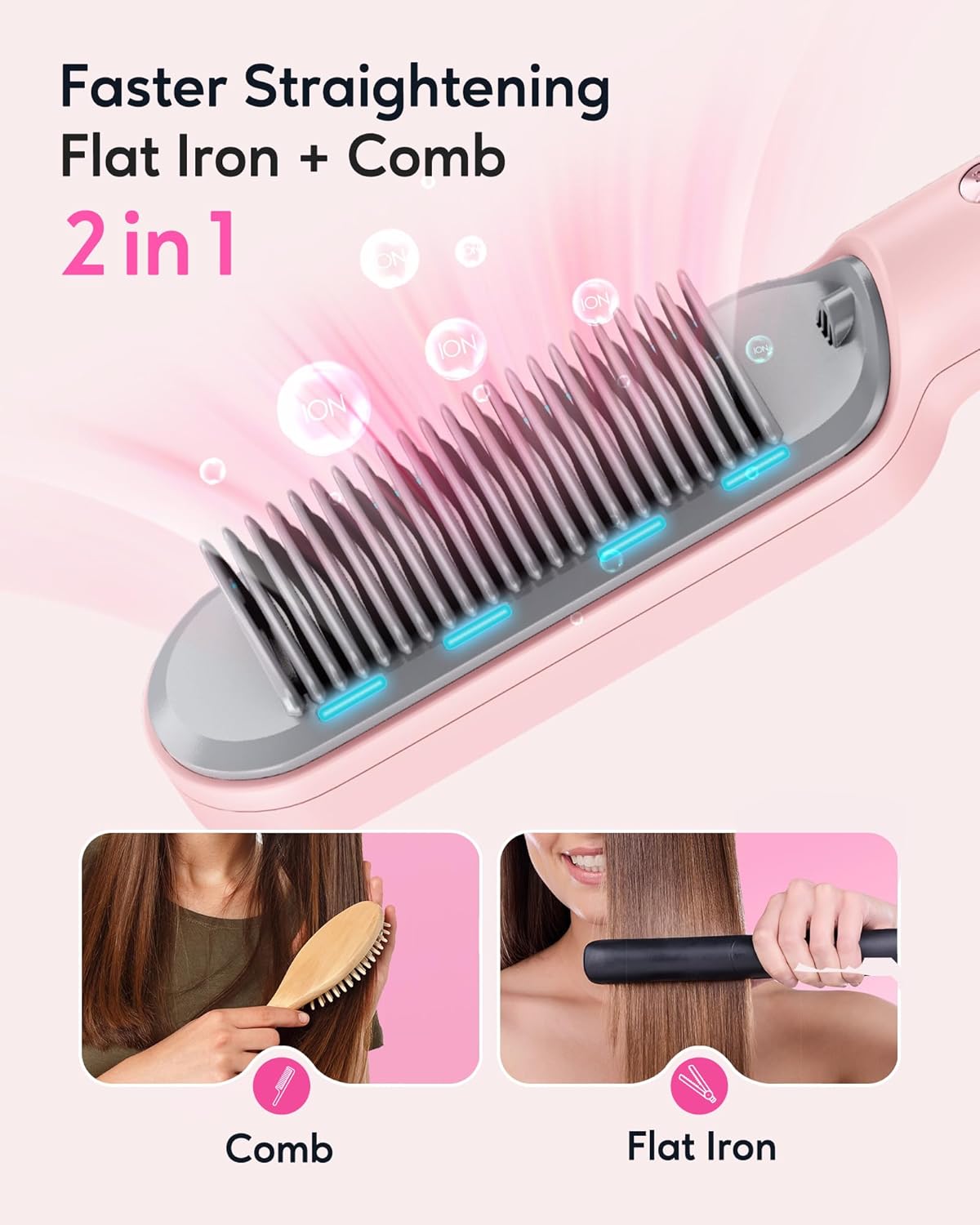 Sleek Sweep Ionic Straightening Brush