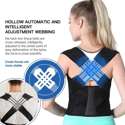 Adjustable Back Posture Belt Office Home Gym Unisex-BUY 2 FREE SHIPPING