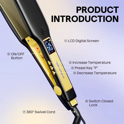 PROSEE Hair Straightener 1.75 Inch for Effortless Straightening