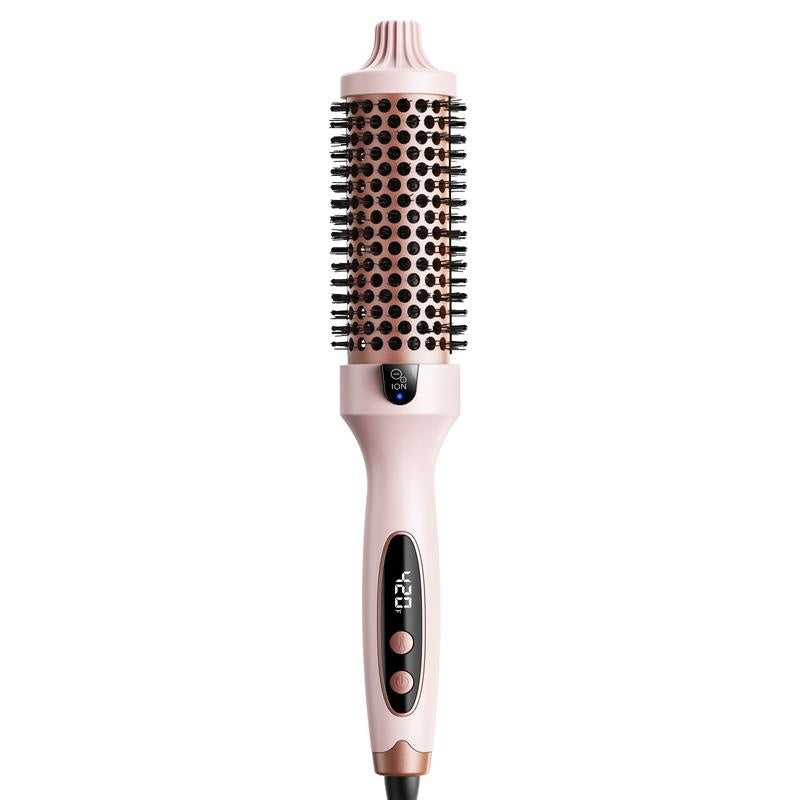 QIAWI™ Fast Heating Ionic Curling Iron Brush 1.5 Inch