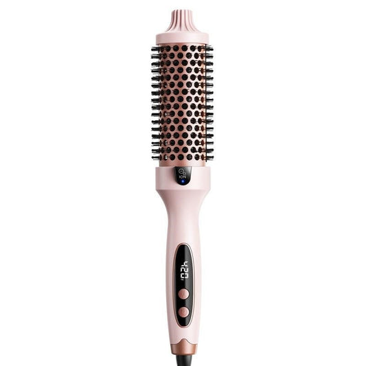 QIAWI™ Fast Heating Ionic Curling Iron Brush 1.5 Inch